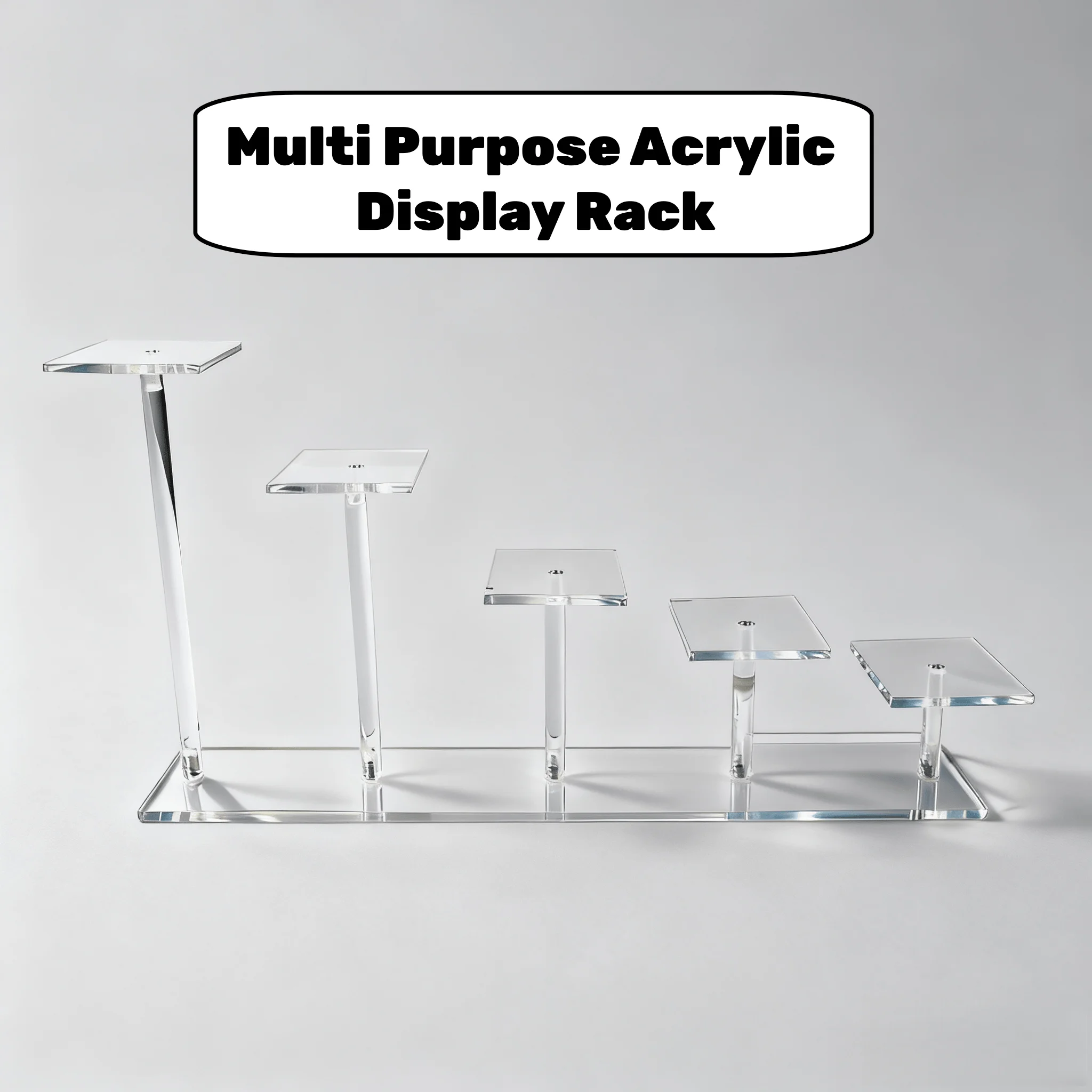 Набор из 5-головок акриловой подставки, используемой для размещения ювелирных изделий, предметов коллекционирования, многофункциональной подставки для аксессуаров
Набор из 5-головок акриловой подставки, используемой для размещения ювелирных изделий, предметов коллекционирования, многофункциональной подставки для аксессуаров