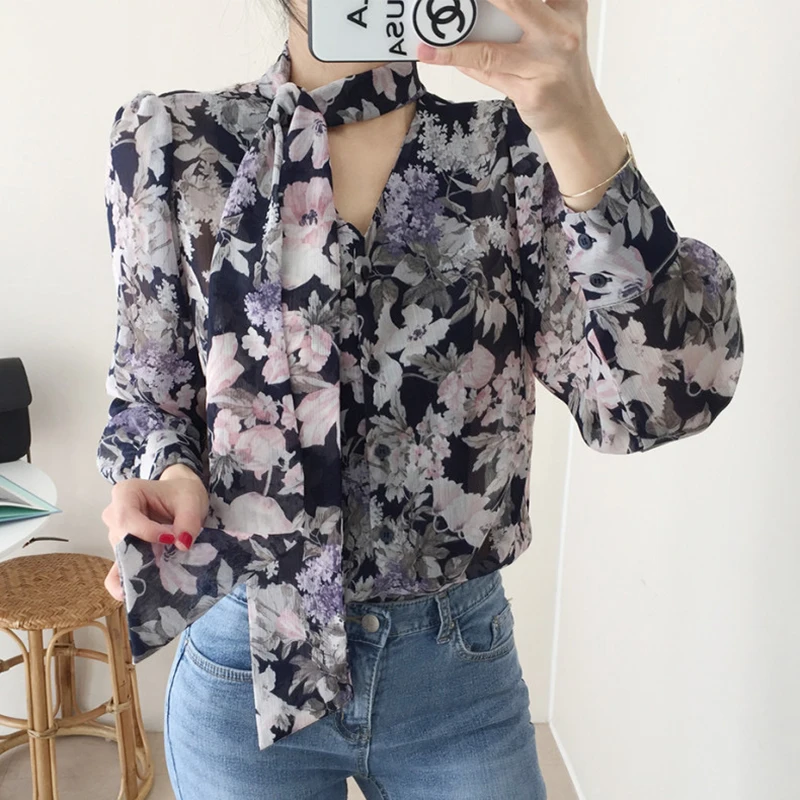 Шикарные шифоновые рубашки с длинным рукавом и цветочным принтом, блузка с галстуком, женская блузка 2025 года, новые свободные повседневные офисные женские топы
Шикарные шифоновые рубашки с длинным рукавом и цветочным принтом, блузка с галстуком, женская блузка 2025 года, новые свободные повседневные офисные женские топы