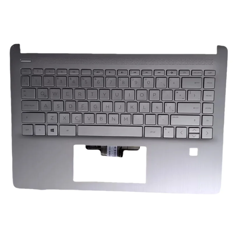 Palmrest w/LA Latin Layout Keyboard For HP 14-DQ FQ 14S-DR 14S-FR TPN-Q221 Silver Color
Palmrest w/LA Latin Layout Keyboard For HP 14-DQ FQ 14S-DR 14S-FR TPN-Q221 Silver Color