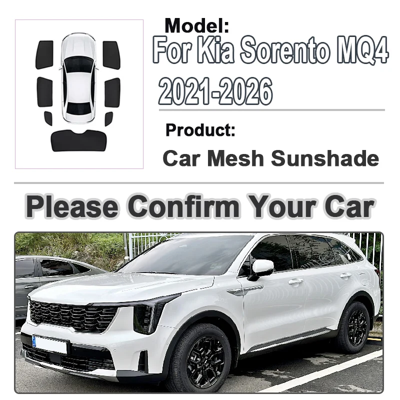 Солнцезащитная шторка для окон автомобиля Kia Sorento MQ4 2022 2021-2026, сетчатая, теплоизоляционная, для лобового стекла, с защитой от УФ-излучения, аксессуары
Солнцезащитная шторка для окон автомобиля Kia Sorento MQ4 2022 2021-2026, сетчатая, теплоизоляционная, для лобового стекла, с защитой от УФ-излучения, аксессуары