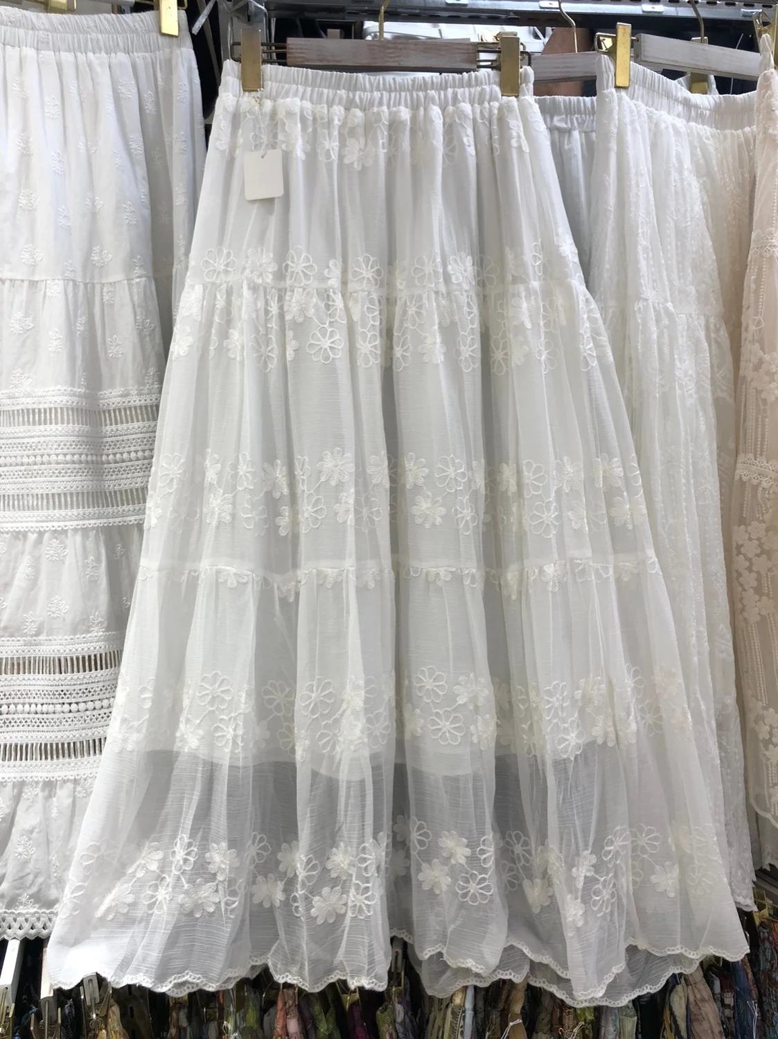 White A-Line Midi Skirt High Waist Slimming Design Spring Summer New Style Feminine Elegant Ladies Skirts
White A-Line Midi Skirt High Waist Slimming Design Spring Summer New Style Feminine Elegant Ladies Skirts