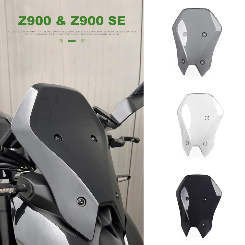 For Kawasaki Z900 z900se Z 900 SE 2025 Motorcycle Accessories Front Windscreen Windshield Fly Screen Shield Wind Deflector
For Kawasaki Z900 z900se Z 900 SE 2025 Motorcycle Accessories Front Windscreen Windshield Fly Screen Shield Wind Deflector