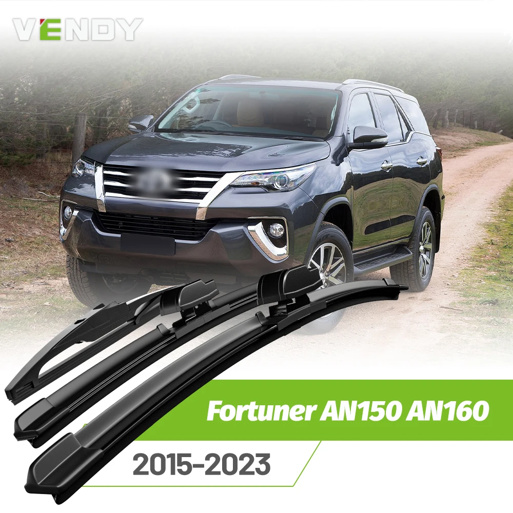 Front & Rear Wiper Blades Set For Toyota Fortuner AN150 AN160 MK2 (N15/N16) 2015-2023 Windshield Window Rain Brushes 22"+16"+12"
Front & Rear Wiper Blades Set For Toyota Fortuner AN150 AN160 MK2 (N15/N16) 2015-2023 Windshield Window Rain Brushes 22"+16"+12"