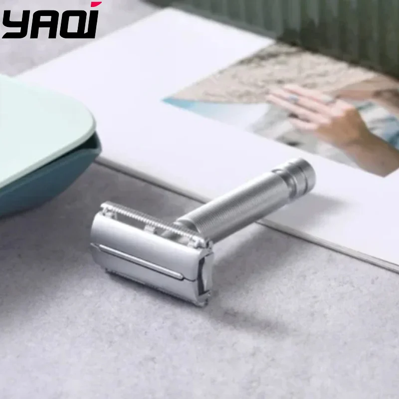 2026 New Product!YAQI Monarch Matte Chrome Color Safety Razor - Hypoallergenic length 85mm Man grooming Shaving tool 0.90mm gap
2026 New Product!YAQI Monarch Matte Chrome Color Safety Razor - Hypoallergenic length 85mm Man grooming Shaving tool 0.90mm gap