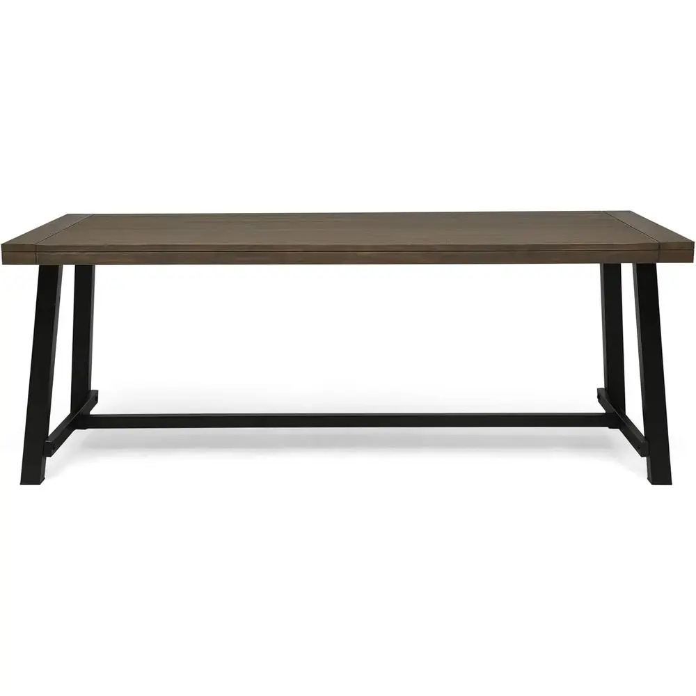 Beau Outdoor Eight Seater Wooden Dining Table, Gray and Black inish
Beau Outdoor Eight Seater Wooden Dining Table, Gray and Black inish