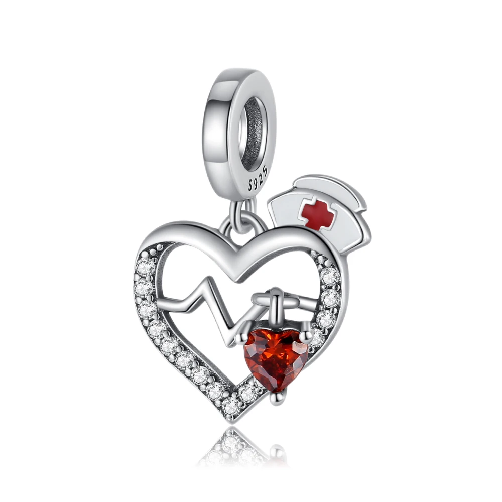 Danturn 925 Sterling Silver Original Beads Red Heart Dangle Charm fit Snake Chain Bracelet Fashion Women Jewelry Making
Danturn 925 Sterling Silver Original Beads Red Heart Dangle Charm fit Snake Chain Bracelet Fashion Women Jewelry Making