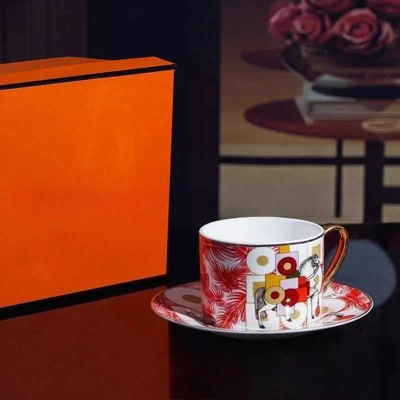 Delightful High Quality Bone China Coffee Cup with Cartoon Design Elegant Afternoon Tea Set Perfect Matching Couple Gift
Delightful High Quality Bone China Coffee Cup with Cartoon Design Elegant Afternoon Tea Set Perfect Matching Couple Gift
