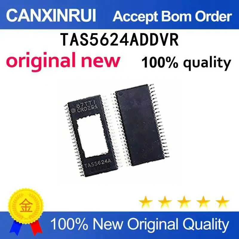 (5-100 pieces)Brand new original TAS5624ADDVR TAS5624A audio amplifier chip IC
(5-100 pieces)Brand new original TAS5624ADDVR TAS5624A audio amplifier chip IC