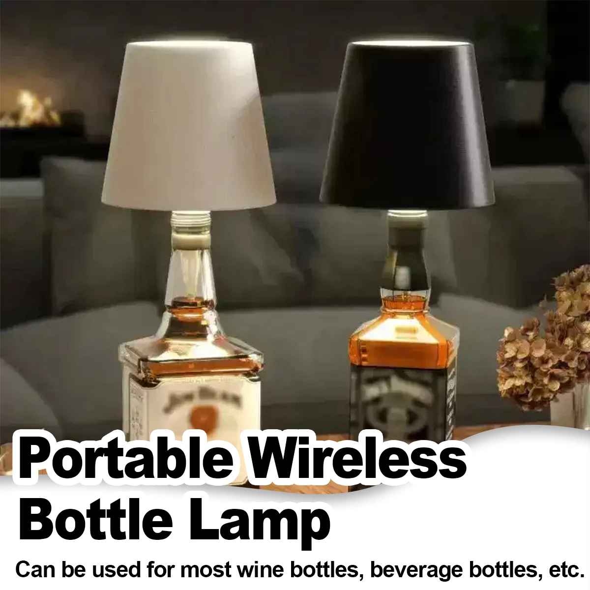 Wine Bottle Table Lamp Touch Control With Dimming Color Led Rechargeable Desk Light Study Wireless Decor Retro Bar Lamps Bedside
Wine Bottle Table Lamp Touch Control With Dimming Color Led Rechargeable Desk Light Study Wireless Decor Retro Bar Lamps Bedside