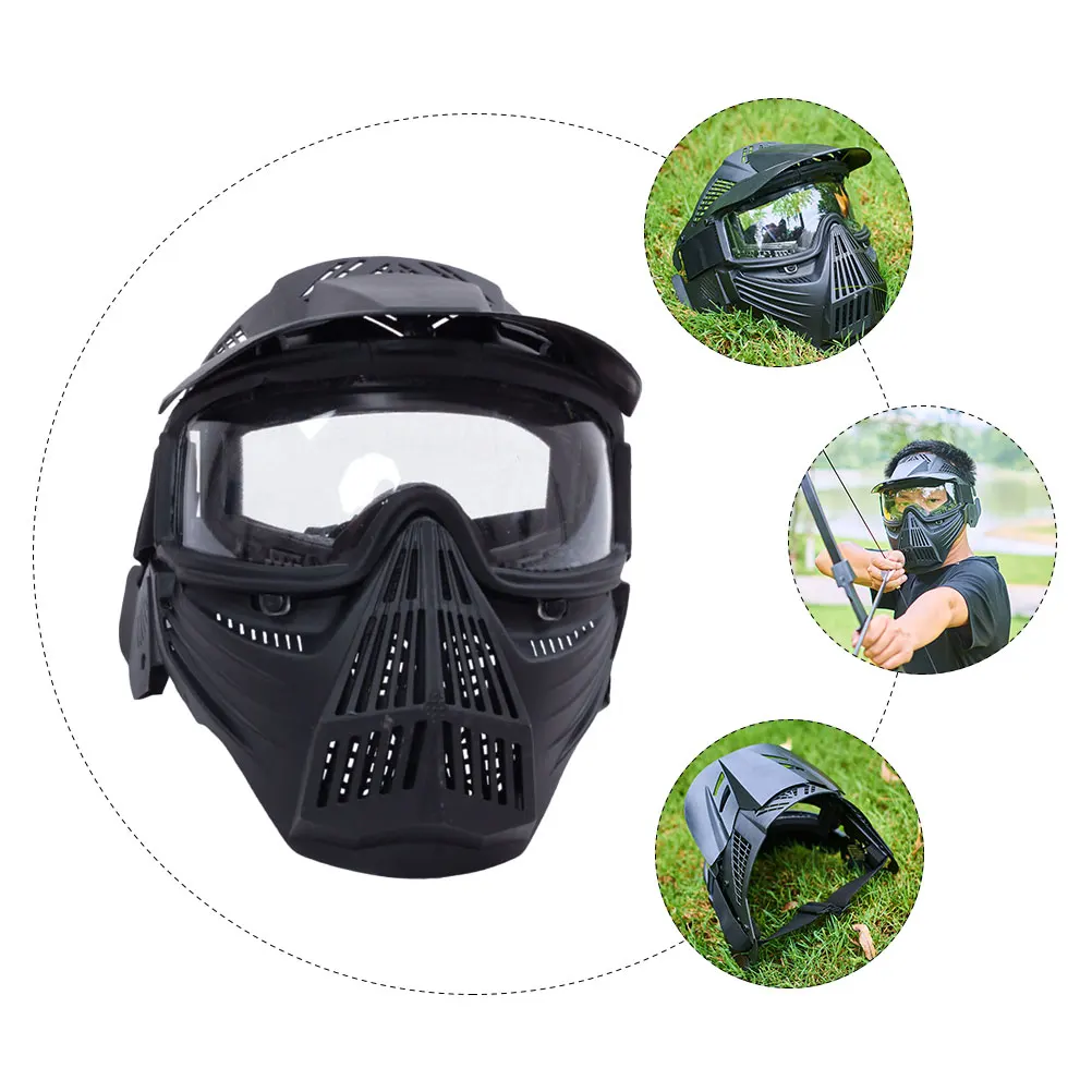 Archery Mask Outdoor Protective for Game Breathable with Goggles Full Face Abs Guard
Archery Mask Outdoor Protective for Game Breathable with Goggles Full Face Abs Guard