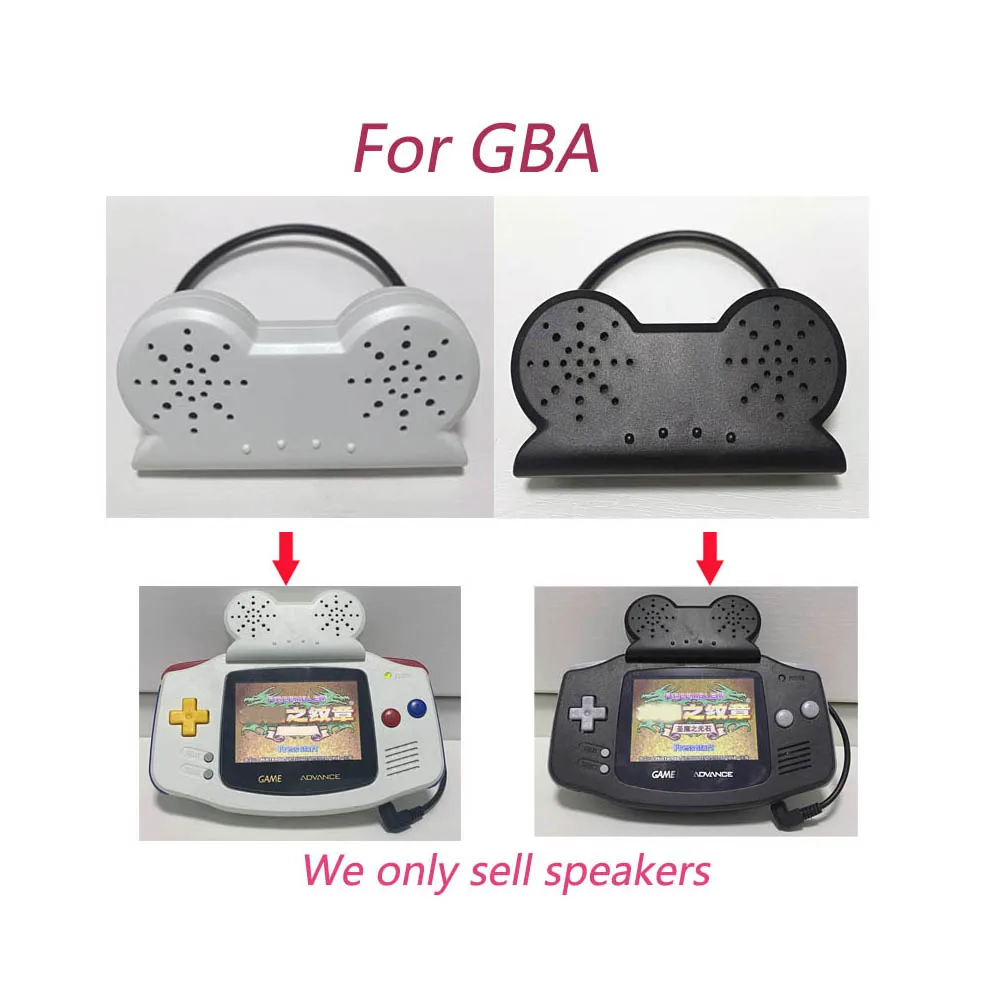 For GameBoy Advance For GBA Detachable Loudspeaker External Speaker Stereo Amplified Speakers
For GameBoy Advance For GBA Detachable Loudspeaker External Speaker Stereo Amplified Speakers