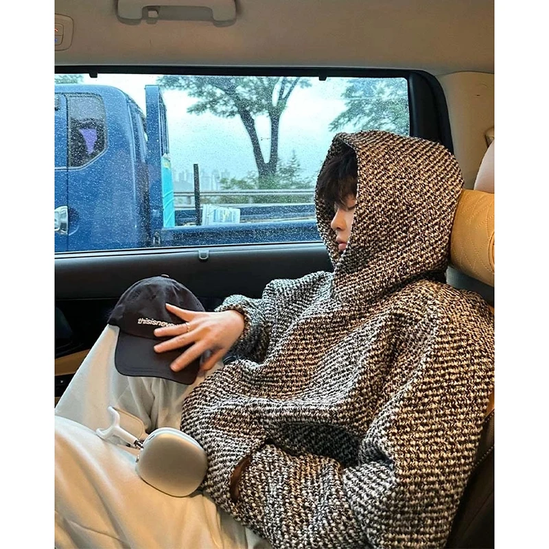 Premium Heavyweight Hoodie Knitted Men's Faion Autumn Wear Korean Sle Casual Loose Fit Youth Trend Spring Autumn
Premium Heavyweight Hoodie Knitted Men's Faion Autumn Wear Korean Sle Casual Loose Fit Youth Trend Spring Autumn