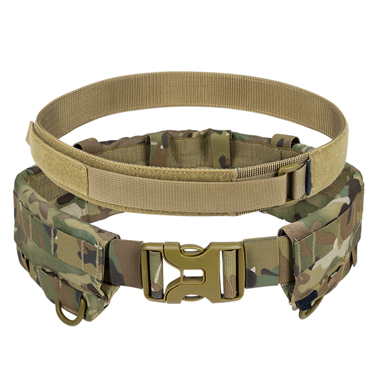 MOLLE Quick Release Combat Belt, Modular Internal And External Tactical Belt For Hunting, Paintball, Movie And TV Props And More
MOLLE Quick Release Combat Belt, Modular Internal And External Tactical Belt For Hunting, Paintball, Movie And TV Props And More
