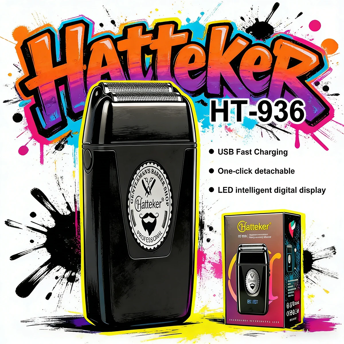 Профессиональная машинка для стрижки волос 936 с двойными плавающими лезвиями, электрическая бритва с магнитным подвесным двигателем 8000-9300 об/мин для мужчин
Профессиональная машинка для стрижки волос 936 с двойными плавающими лезвиями, электрическая бритва с магнитным подвесным двигателем 8000-9300 об/мин для мужчин