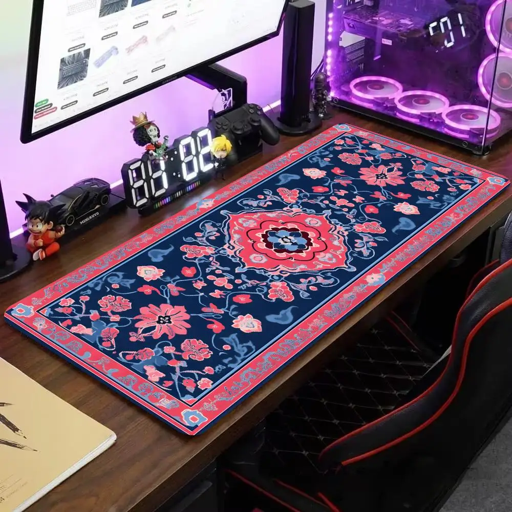 Pink Persian Style Mouse Pad Large Computer Office Game Table Mat XXL Rubber Anti-slip Gaming Keyboard Mousepad Long Desk Pads
Pink Persian Style Mouse Pad Large Computer Office Game Table Mat XXL Rubber Anti-slip Gaming Keyboard Mousepad Long Desk Pads