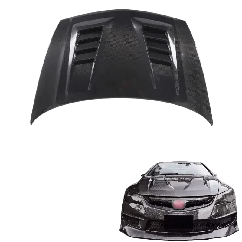 Carbon Fiber Front Bonnet Hoods for 3rd Gen Civic FD2 2007 2008 2009 2010 2011 2012 2013 2014 2015 Upgrade Engine Hood Type R
Carbon Fiber Front Bonnet Hoods for 3rd Gen Civic FD2 2007 2008 2009 2010 2011 2012 2013 2014 2015 Upgrade Engine Hood Type R