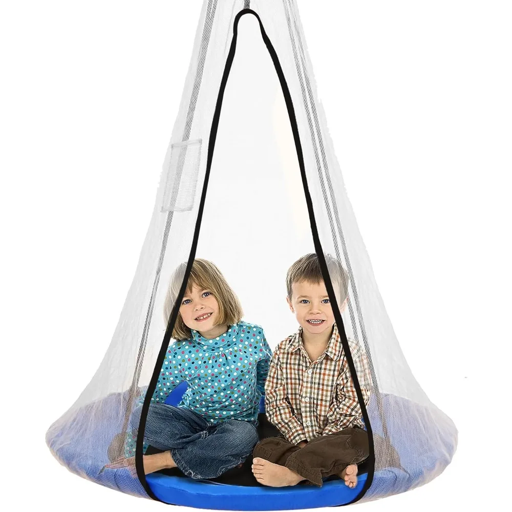 40in Tree Swing Saucer for Kids Outdoor, 600Lb Weight Capacity Disc Round Swing for Kids, Circle Giant Flying Saucer Swing
40in Tree Swing Saucer for Kids Outdoor, 600Lb Weight Capacity Disc Round Swing for Kids, Circle Giant Flying Saucer Swing