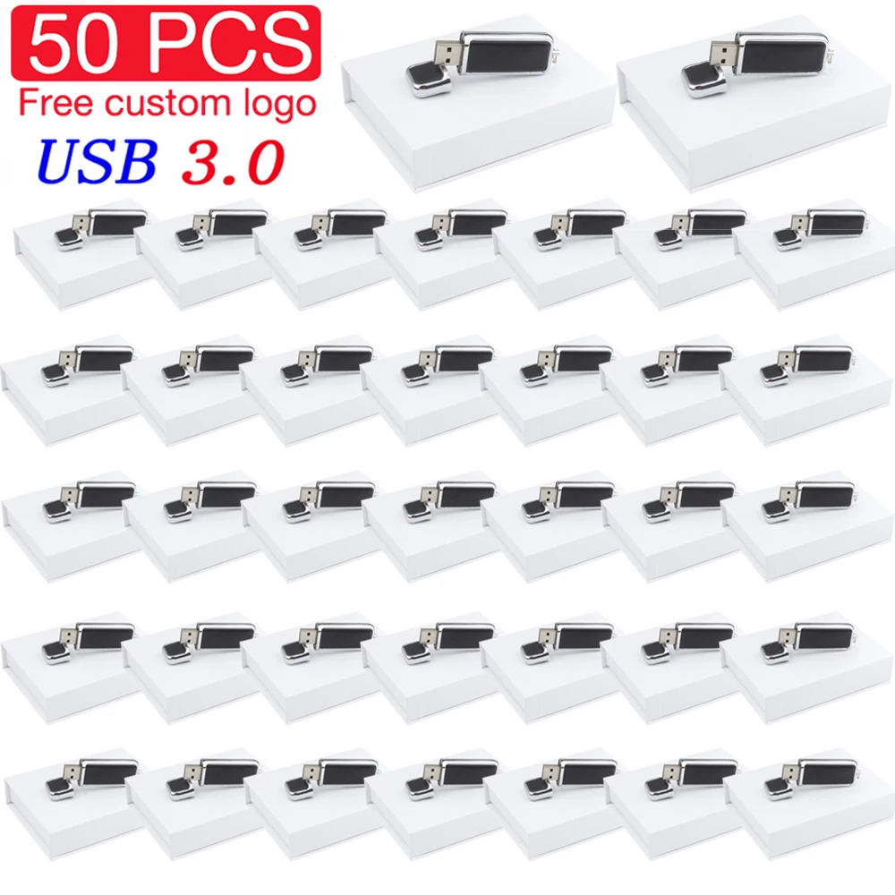 50 шт./лот, высокоскоростной флэш-накопитель USB 3.0, бесплатный индивидуальный логотип, 128 ГБ, белый, черный кожаный флэш-накопитель, 64 ГБ, коробка для памяти, свадебный подарок
50 шт./лот, высокоскоростной флэш-накопитель USB 3.0, бесплатный индивидуальный логотип, 128 ГБ, белый, черный кожаный флэш-накопитель, 64 ГБ, коробка для памяти, свадебный подарок