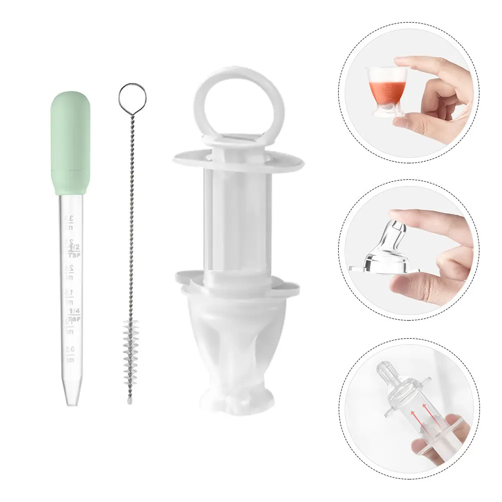 Baby Medicine Feeder Kit Infant Feeding Utensils Liquid Food Dropper Dispenser For Formula Water Medication Needle Tool
Baby Medicine Feeder Kit Infant Feeding Utensils Liquid Food Dropper Dispenser For Formula Water Medication Needle Tool