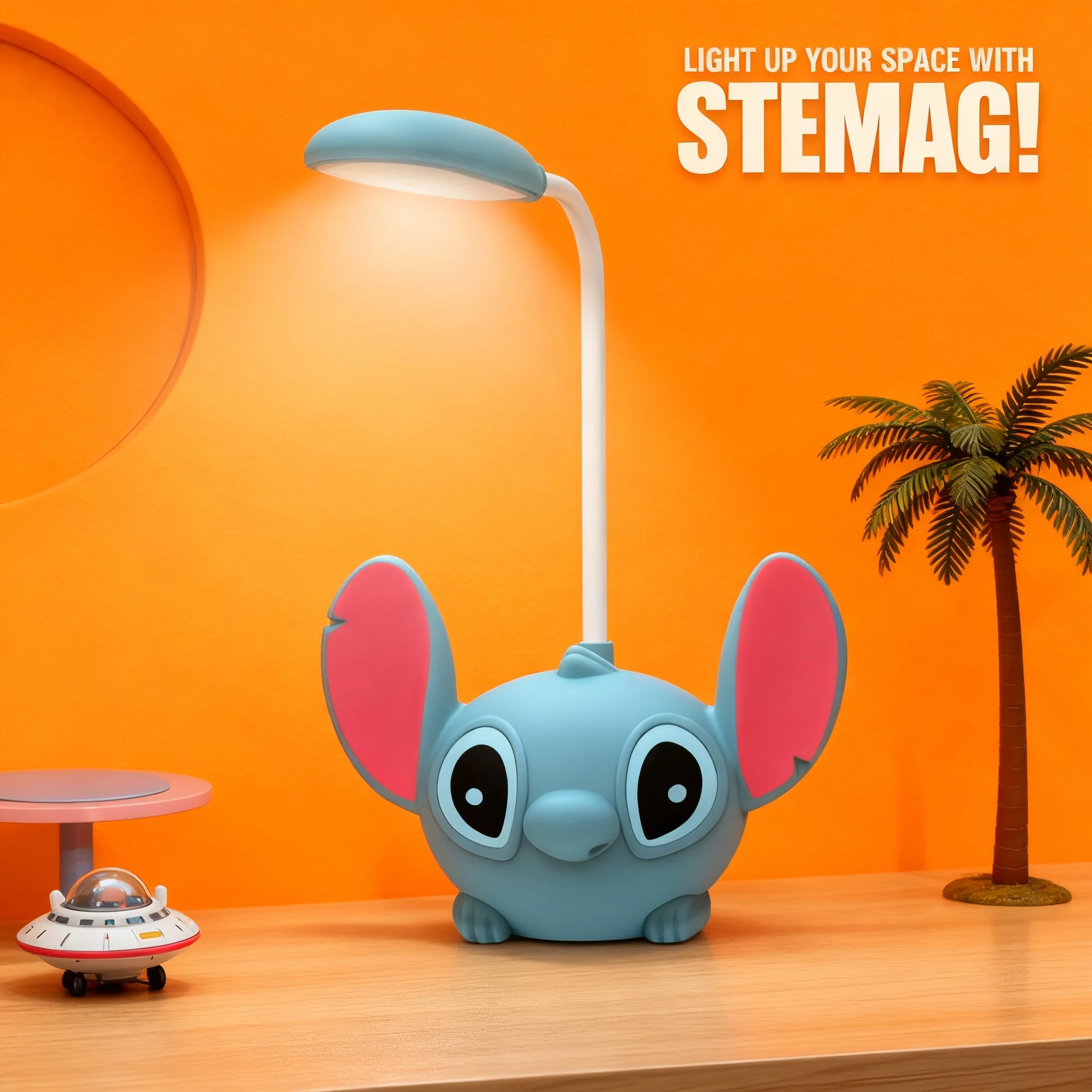Disney Stitch Anime Cartoon Led Night Light Eye Protection Desk Lamp USB Charging Foldable Sharpener Kids Christmas Birthday
Disney Stitch Anime Cartoon Led Night Light Eye Protection Desk Lamp USB Charging Foldable Sharpener Kids Christmas Birthday