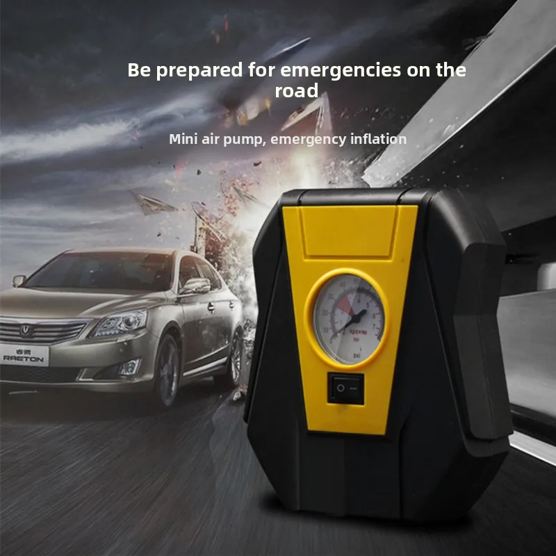 Wireless Portable Car Tire Inflator - 12V Multifunctional Electric Air Pump with Digital Display & LED Light
Wireless Portable Car Tire Inflator - 12V Multifunctional Electric Air Pump with Digital Display & LED Light