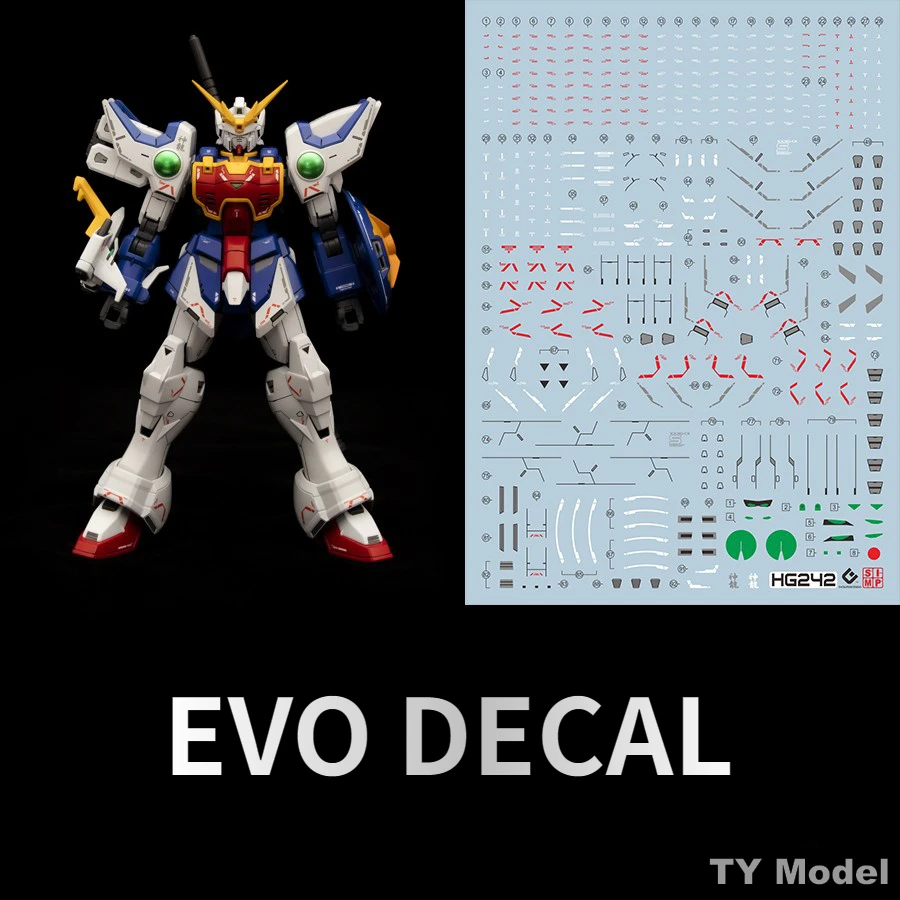 EVO HG242 Fluorescent Water Slide Decals For HG 1/144 XXXG-01S Shenlong Colonies Organization DIY Model Assembly Accessories
EVO HG242 Fluorescent Water Slide Decals For HG 1/144 XXXG-01S Shenlong Colonies Organization DIY Model Assembly Accessories
