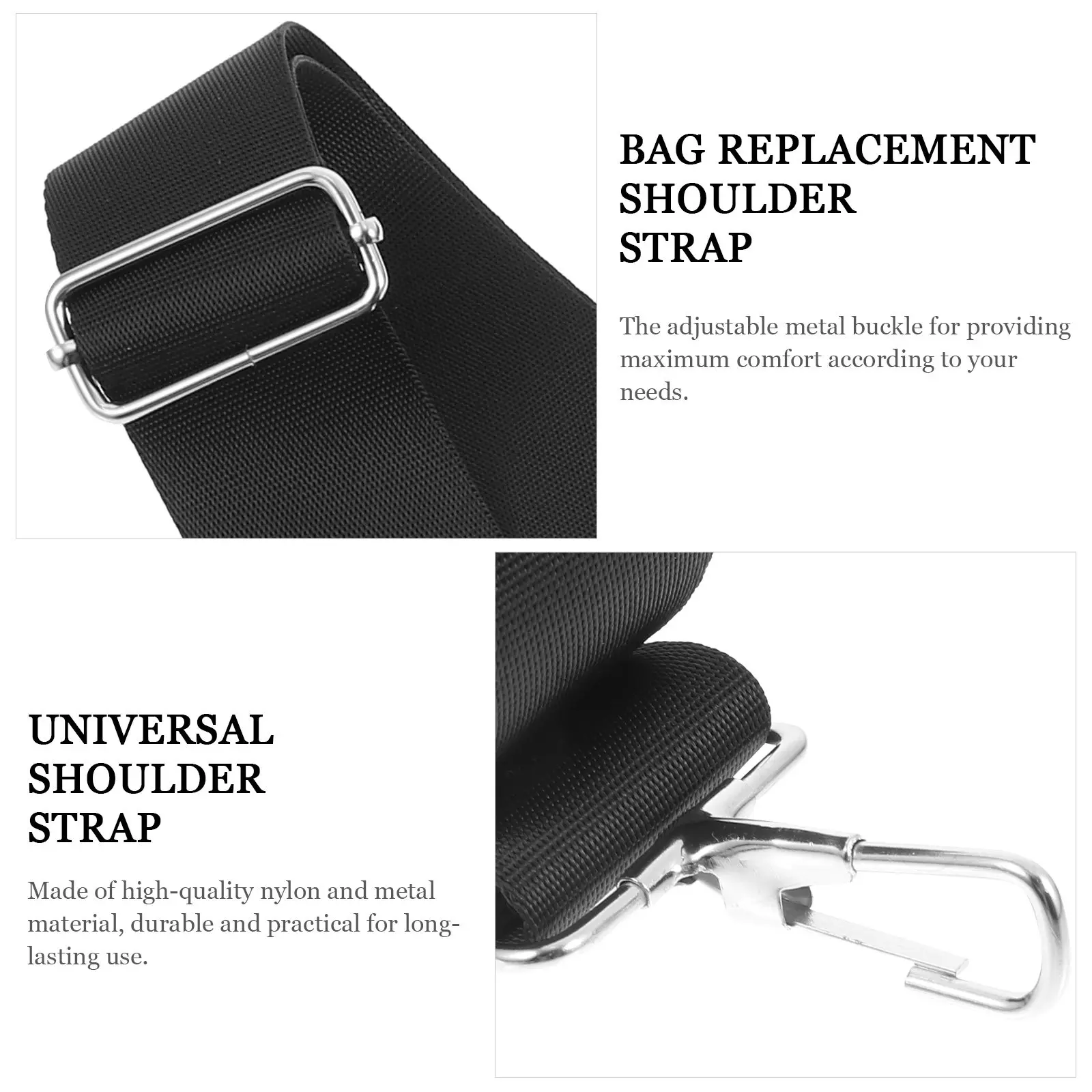 1 шт. Регулируемый нейлоновый плечевой ремень для сумки для ноутбука, с мягкими накладками, сменный ремень для сумки-мессенджера, портфеля, регулируемый ремень с подкладкой
1 шт. Регулируемый нейлоновый плечевой ремень для сумки для ноутбука, с мягкими накладками, сменный ремень для сумки-мессенджера, портфеля, регулируемый ремень с подкладкой