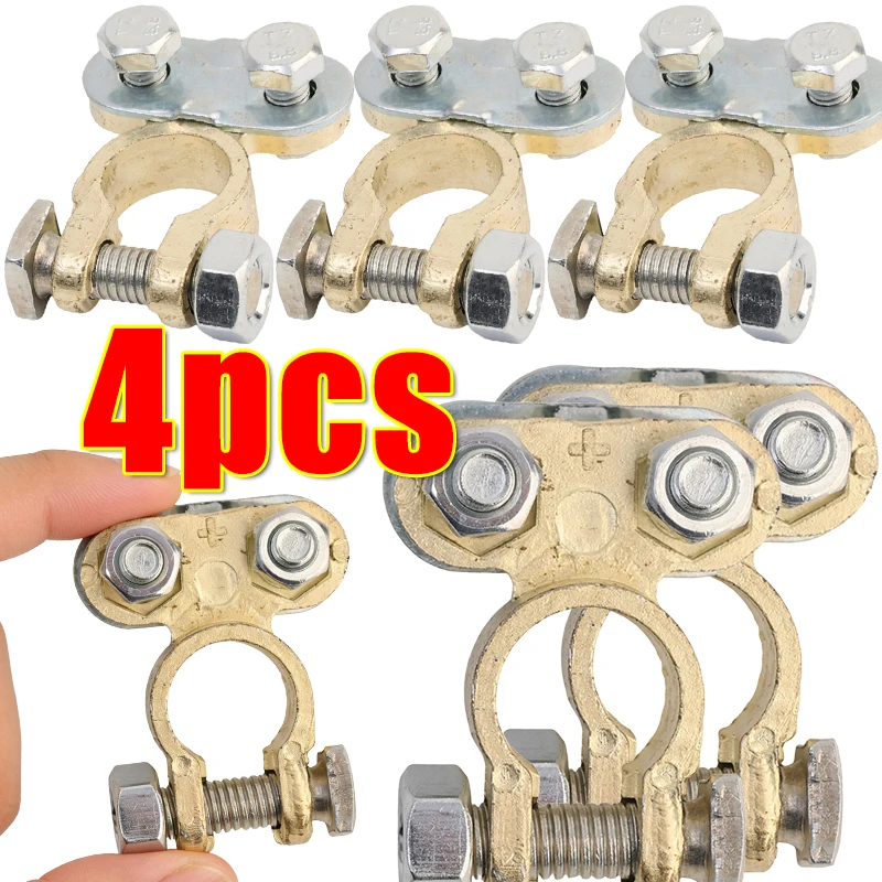 2/4pcs 12V Battery Terminal Blocks Screw Type Connector Aluminium Alloy Leisure Clamps for Car Truck Van Lorry Caravan Accessory
2/4pcs 12V Battery Terminal Blocks Screw Type Connector Aluminium Alloy Leisure Clamps for Car Truck Van Lorry Caravan Accessory