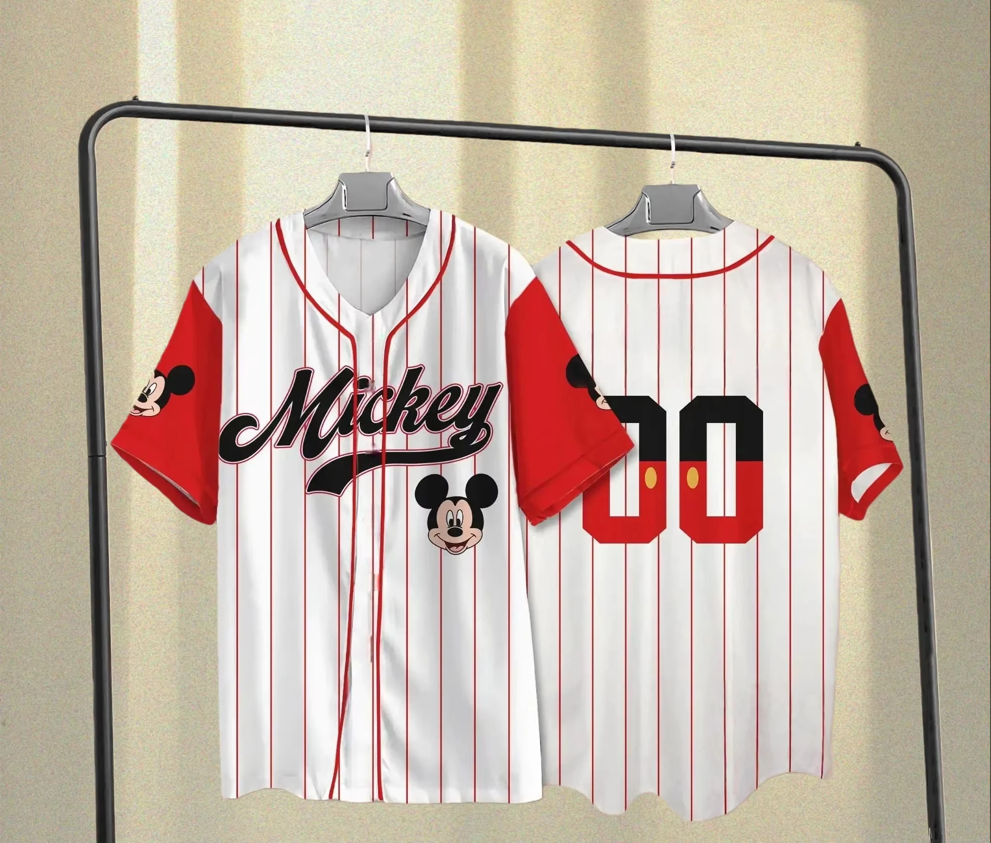 Kids' Baseball Jersey Cute Cartoon Design For Boys And Girls Summer Sports Streetwear V-Neck Tee Outdoor Sport Children Clothing
Kids' Baseball Jersey Cute Cartoon Design For Boys And Girls Summer Sports Streetwear V-Neck Tee Outdoor Sport Children Clothing