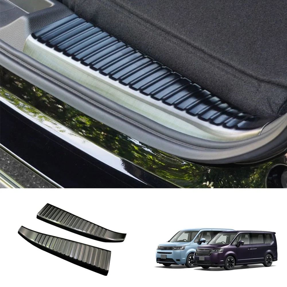 Classy-Car Trunk Door Guard Strips Sill Plate Rear Bumper Guard Trim Cover Strip For Honda Stepwgn Spada/Air 2022 2023
Classy-Car Trunk Door Guard Strips Sill Plate Rear Bumper Guard Trim Cover Strip For Honda Stepwgn Spada/Air 2022 2023