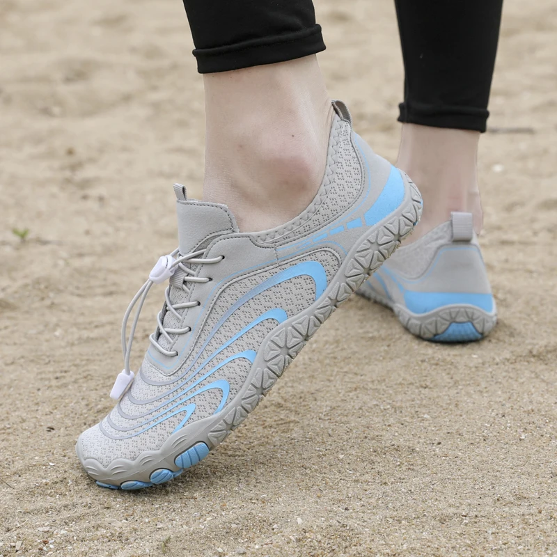 Light Grey Quick Dry Aqua Shoes Anti-slip Wading Shoes Barefoot Water Sneakers For Outdoor Beach Swimming Diving Surf
Light Grey Quick Dry Aqua Shoes Anti-slip Wading Shoes Barefoot Water Sneakers For Outdoor Beach Swimming Diving Surf
