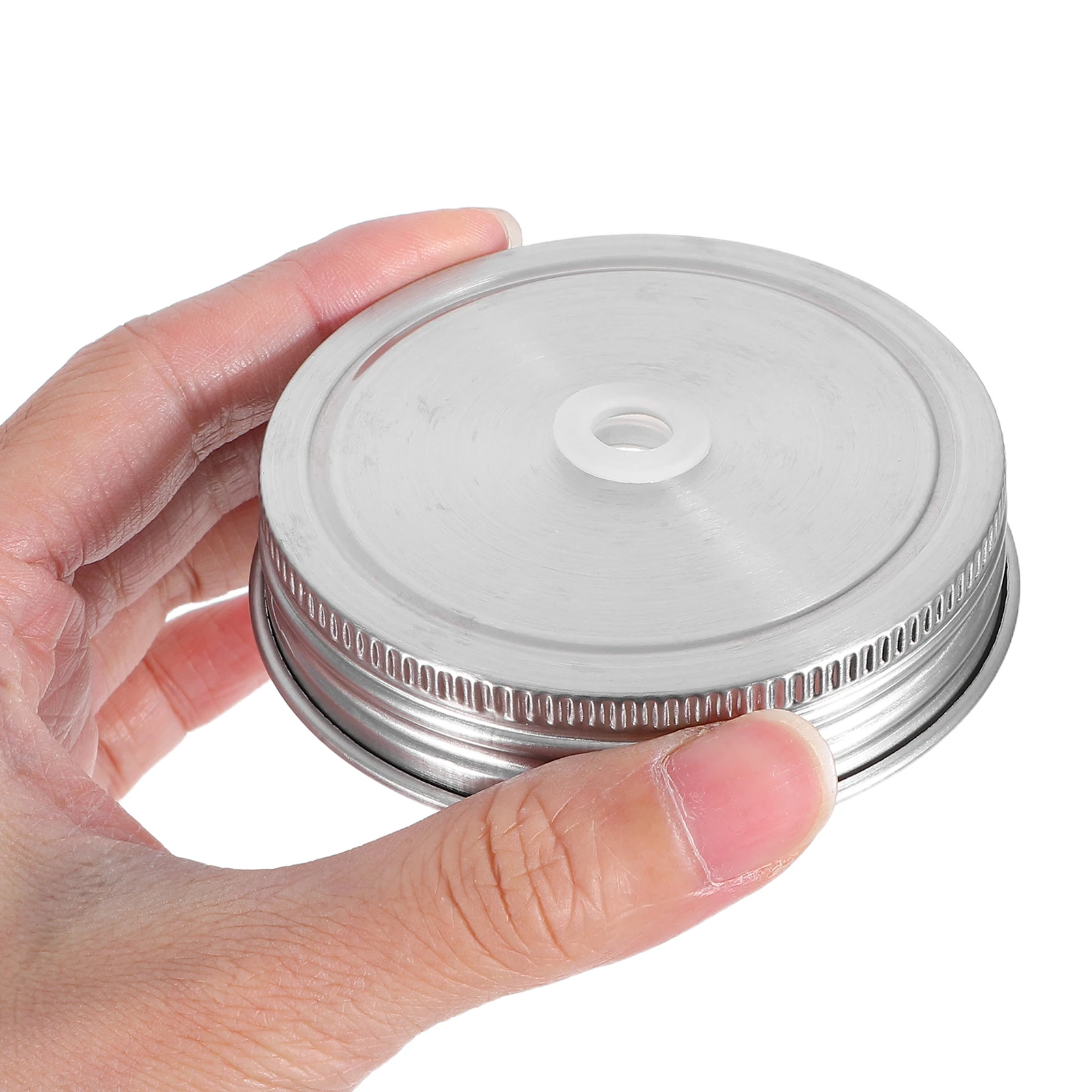 4pcs Stainless Steel Straw Cover Mason Jar Lids Hole Wide Mouth Airtight Sealing Food Drink Storage Tinplate Caps Kitchen Decor
4pcs Stainless Steel Straw Cover Mason Jar Lids Hole Wide Mouth Airtight Sealing Food Drink Storage Tinplate Caps Kitchen Decor