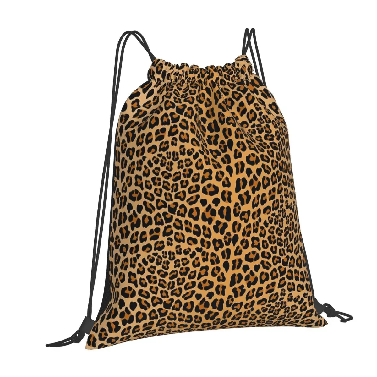 Leopard Print Backpacks Fashion Drawstring Bags Sports Bag Book Bags for Travel Students
Leopard Print Backpacks Fashion Drawstring Bags Sports Bag Book Bags for Travel Students