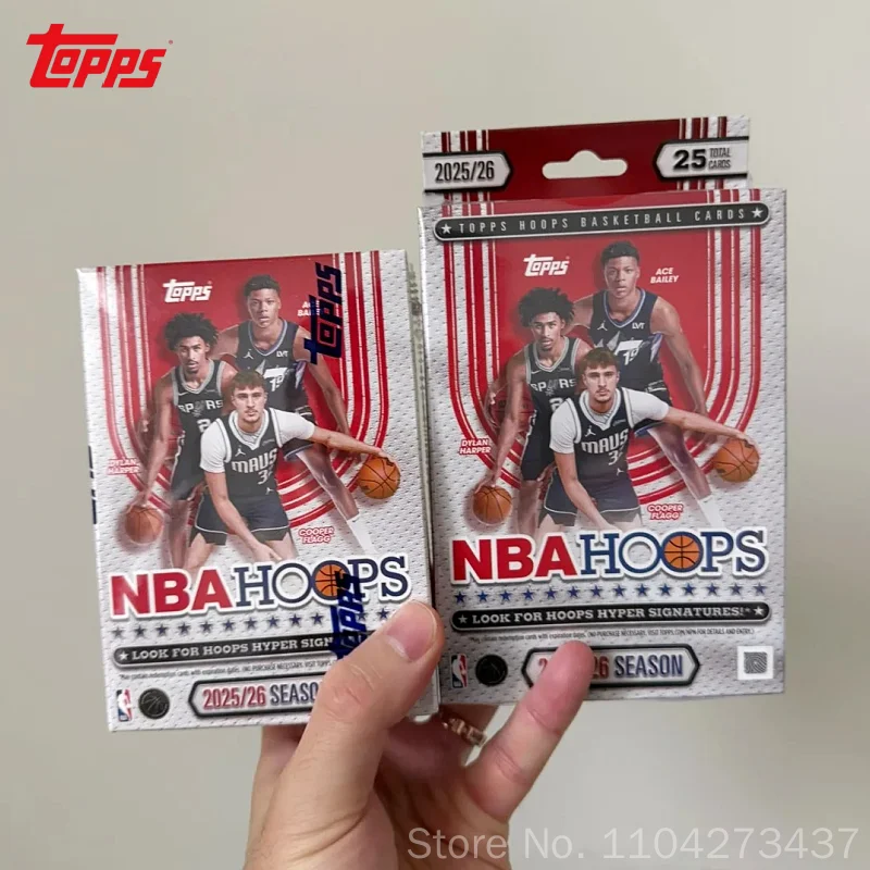 Topps 2025/26 Authentic Nba Hoops Basketball Hanger Value Box Trading Cards Sports Series Ideal For Adult Sports Collection Gift
Topps 2025/26 Authentic Nba Hoops Basketball Hanger Value Box Trading Cards Sports Series Ideal For Adult Sports Collection Gift