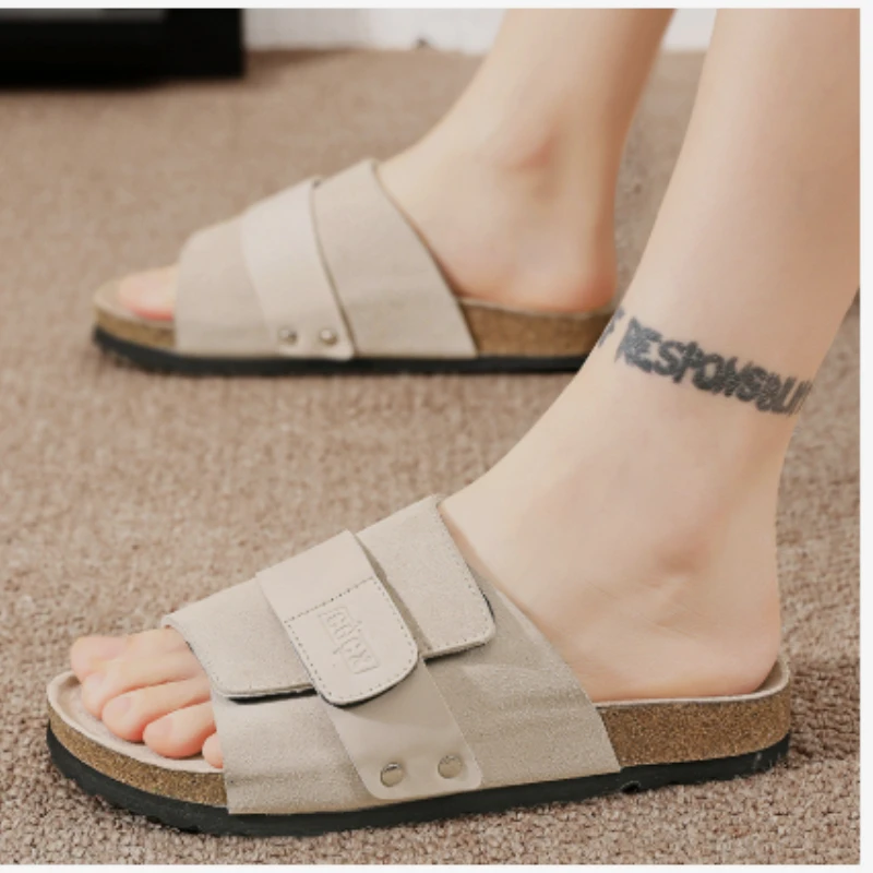 Summer new one-piece men's sandals Boken slippers
Summer new one-piece men's sandals Boken slippers