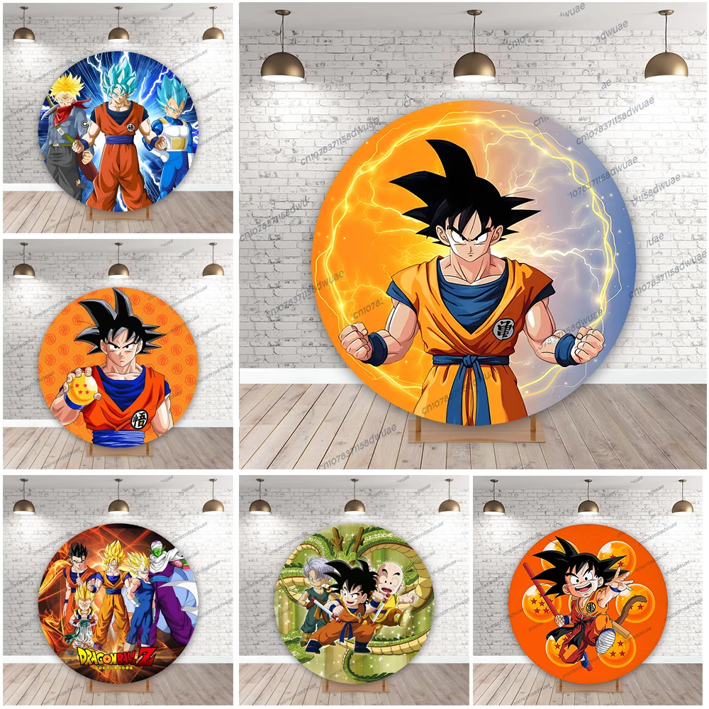 Dragon Ball Birthday Party Photo Background Cartoon Round Photo Backdrop Party Photography Backdrop
Dragon Ball Birthday Party Photo Background Cartoon Round Photo Backdrop Party Photography Backdrop