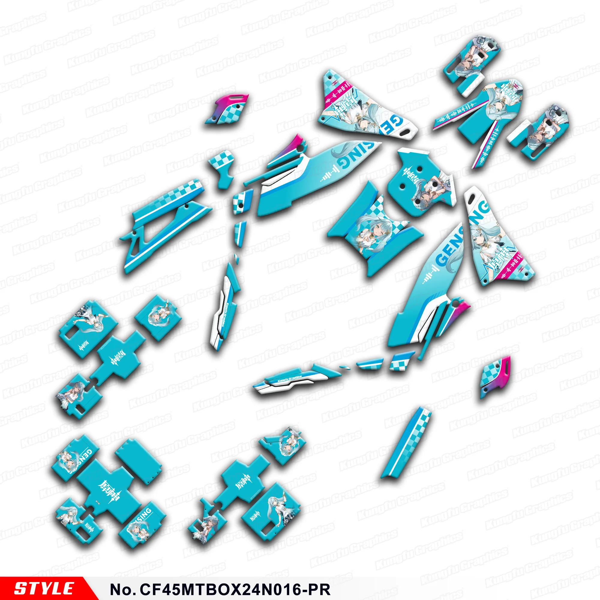 JY RACING Motorcycle Graphics Sticker Kit for CFMOTO 450MT MT450 MT 450 CF MOTO , Decoration, CF45MTBOX24N016-PR
JY RACING Motorcycle Graphics Sticker Kit for CFMOTO 450MT MT450 MT 450 CF MOTO , Decoration, CF45MTBOX24N016-PR