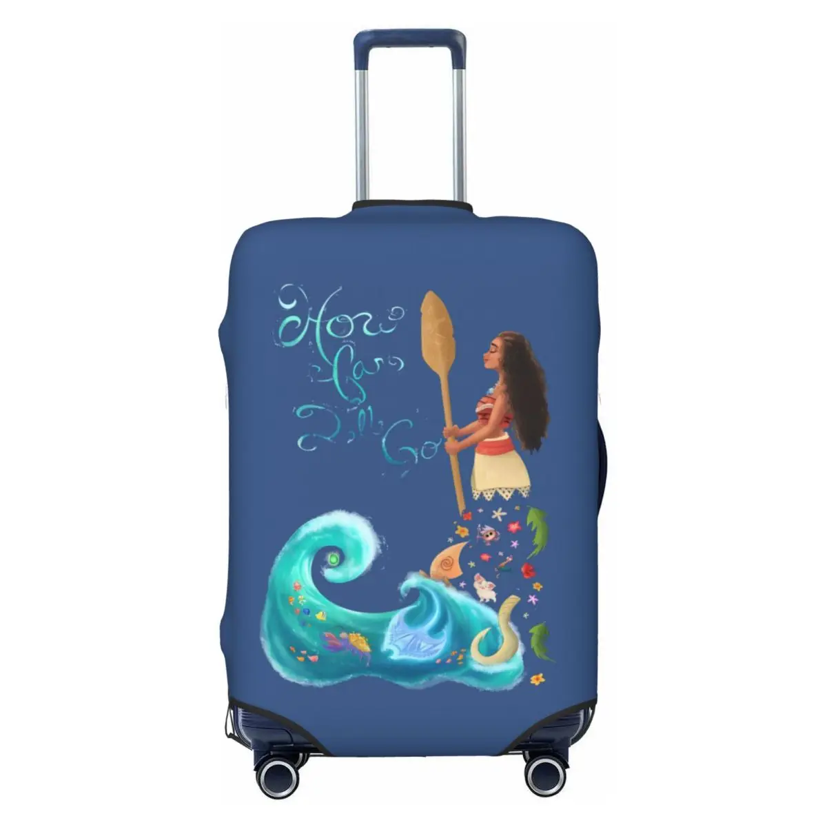 Custom Moana Cartoon Travel Luggage Cover Dust Proof Suitcase Cover Protector Fit 18-32 Inch
Custom Moana Cartoon Travel Luggage Cover Dust Proof Suitcase Cover Protector Fit 18-32 Inch