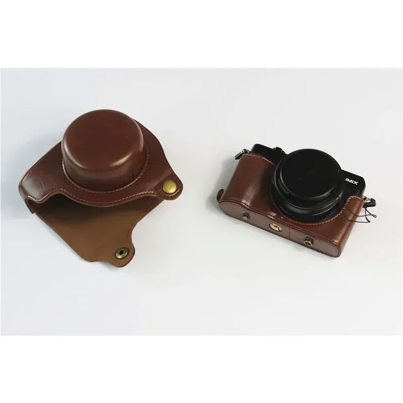 for Panasonic LUMIX DC-LX100M2 LX100 LX100II Camera Case Retro Camera Protective Jacket Camera Bag Portable cowhide Shoulder Bag
for Panasonic LUMIX DC-LX100M2 LX100 LX100II Camera Case Retro Camera Protective Jacket Camera Bag Portable cowhide Shoulder Bag