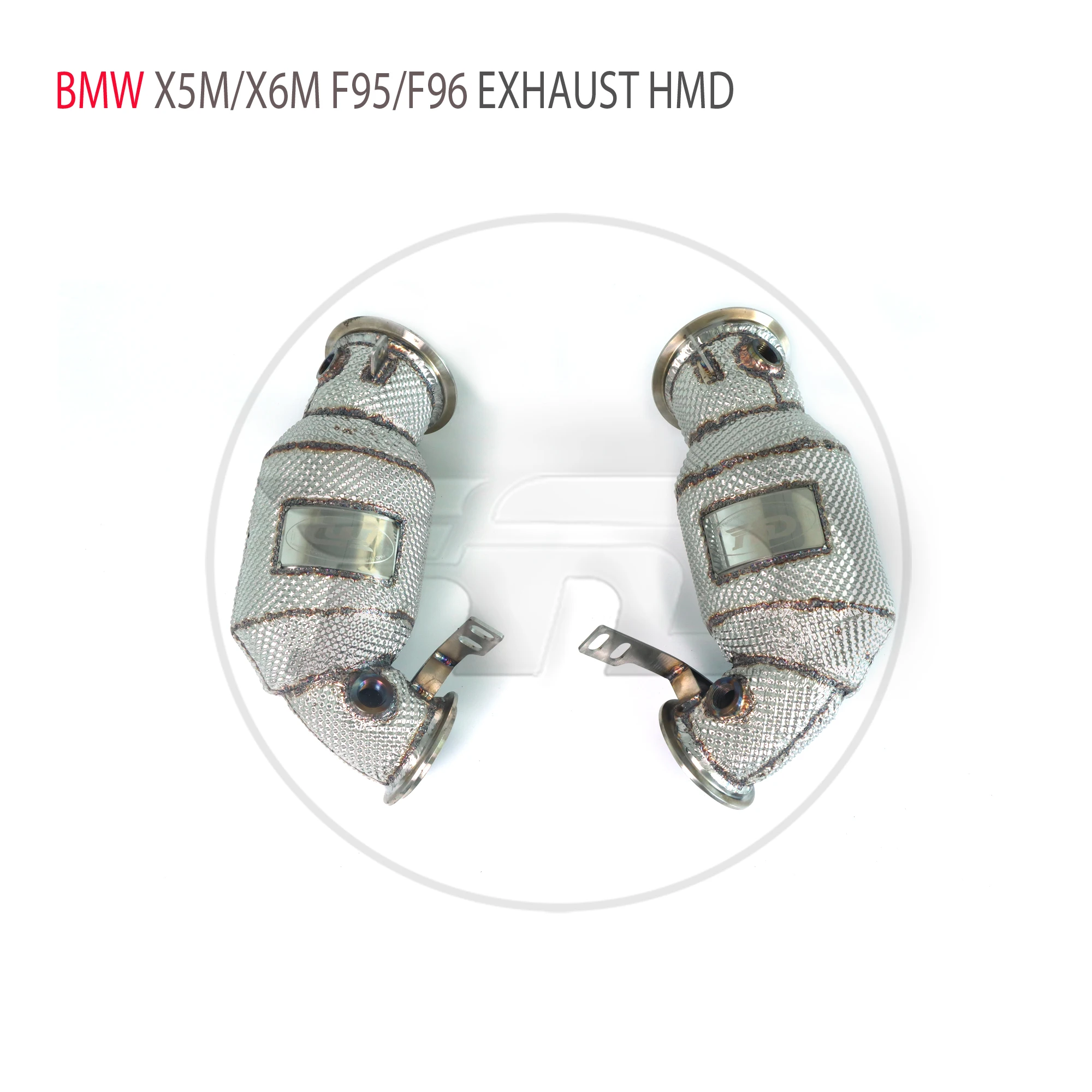 High Quality Downpipe For BMW X5M X6M F95 F96 Stainless Steel Exhaust System Heat Shield High Flow Performance HMD
High Quality Downpipe For BMW X5M X6M F95 F96 Stainless Steel Exhaust System Heat Shield High Flow Performance HMD