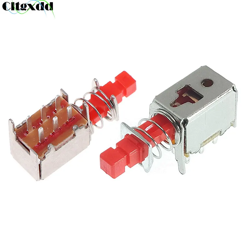 10pcs A03 Directly Key Switch PS-22F02 Double Row 6Pin Self-locking With Spring Without Lock Key Power Switches PS-22F03
10pcs A03 Directly Key Switch PS-22F02 Double Row 6Pin Self-locking With Spring Without Lock Key Power Switches PS-22F03