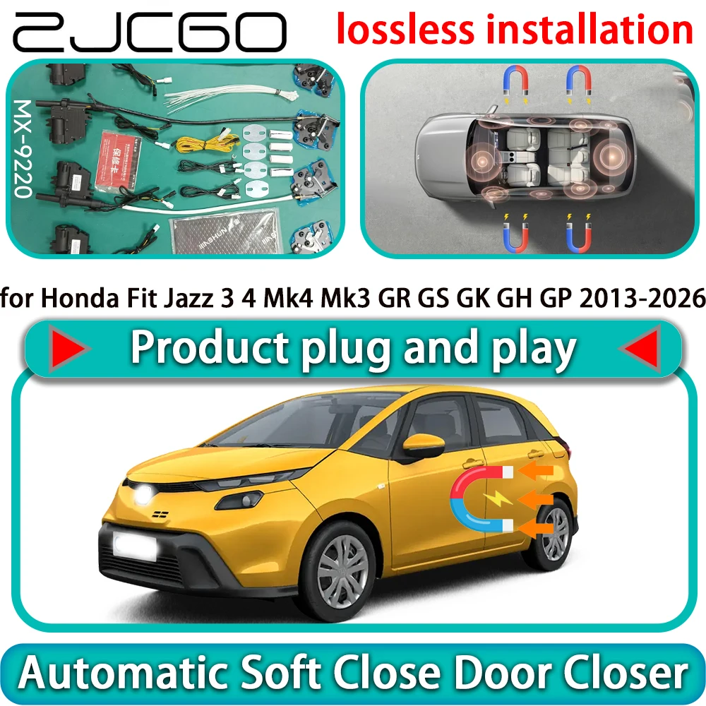 for Honda Fit Jazz 3 4 Mk4 Mk3 GR GS GK GH GP 2013-2026 Auto Pull Soft Close Door Kit Power Latch Door Catch Soft Closing Assist
for Honda Fit Jazz 3 4 Mk4 Mk3 GR GS GK GH GP 2013-2026 Auto Pull Soft Close Door Kit Power Latch Door Catch Soft Closing Assist