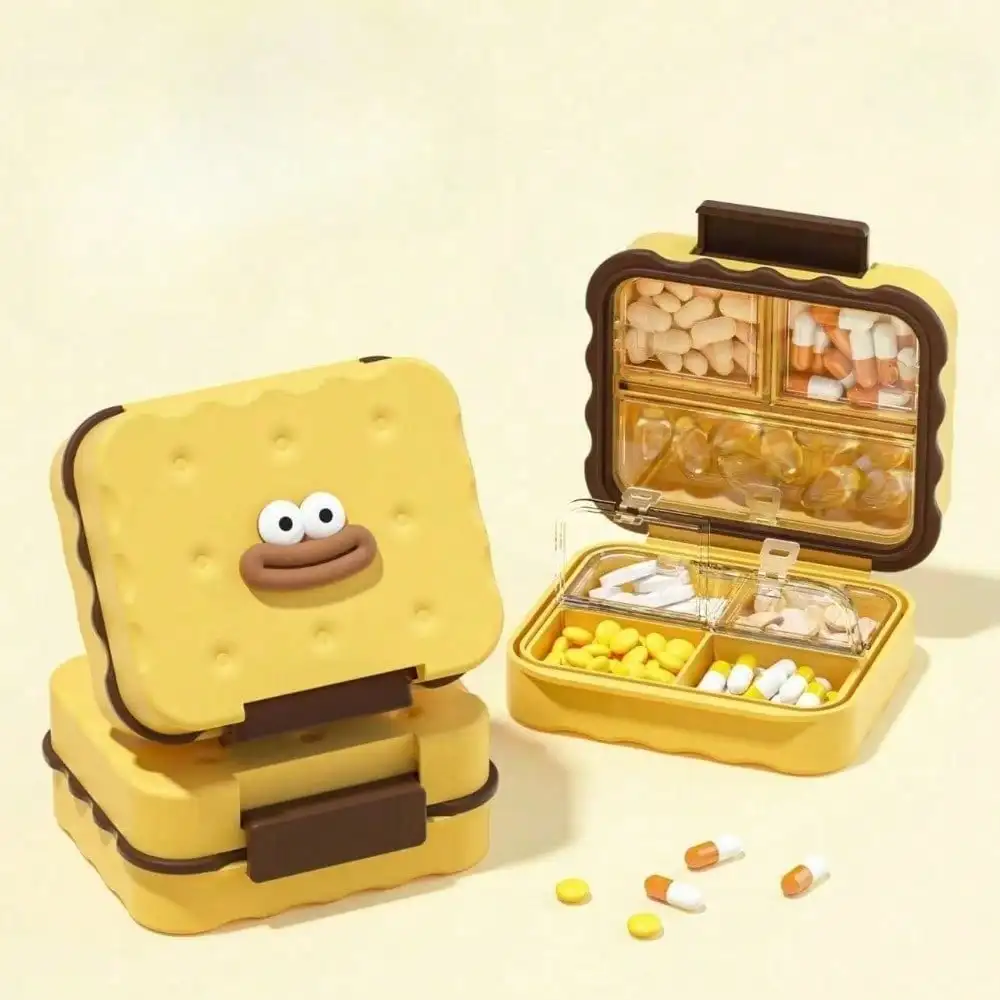 Pill Organizer Portable 7 Grid Medicine Case For Travel, Waterproof Pill Box Mini Storage Container For Vitamins, Daily Medication Holder With Lid Gift For Him Her
Pill Organizer Portable 7 Grid Medicine Case For Travel, Waterproof Pill Box Mini Storage Container For Vitamins, Daily Medication Holder With Lid Gift For Him Her