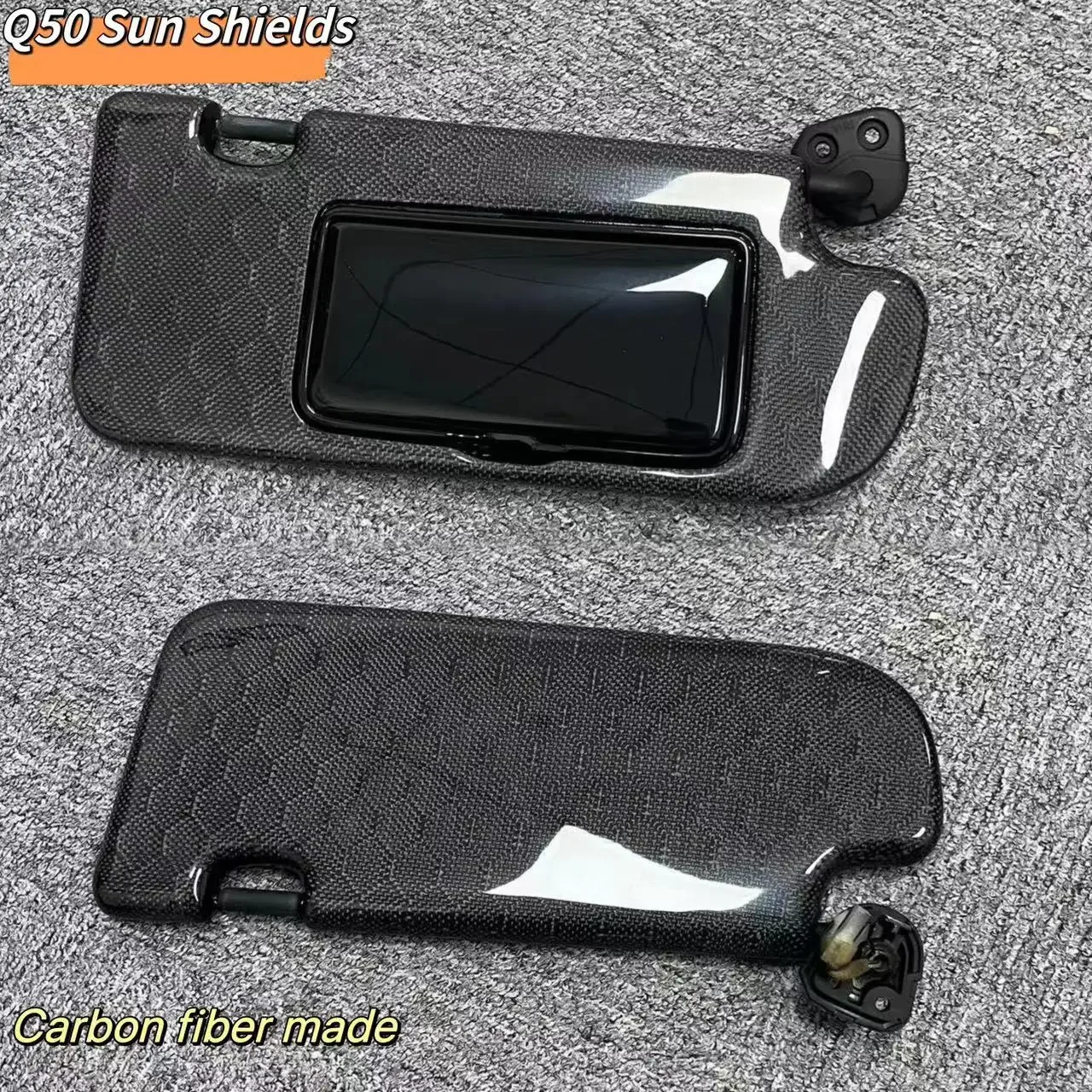 MRD Sun shields Fit for INFINITI Q50 2014-2017 Q50 2018+ G37 real carbon fiber honeycomb Carbon Sun shields
MRD Sun shields Fit for INFINITI Q50 2014-2017 Q50 2018+ G37 real carbon fiber honeycomb Carbon Sun shields