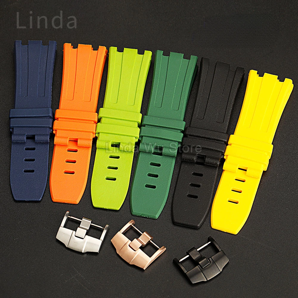 For Audemars Piguet AP 15710 26067 26178 26471 Royal Oak Offshore 28mm Men Accessories Rubber Silicone Dustproof Watch Strap
For Audemars Piguet AP 15710 26067 26178 26471 Royal Oak Offshore 28mm Men Accessories Rubber Silicone Dustproof Watch Strap