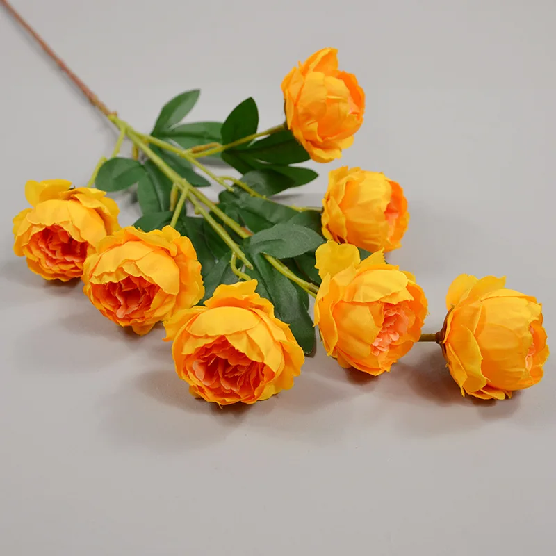 Artificial Plants 7-head Exquisite Peony High Branch Silk Fabric Simulation Flower Living Room Ornaments Artificial Flowers
Artificial Plants 7-head Exquisite Peony High Branch Silk Fabric Simulation Flower Living Room Ornaments Artificial Flowers
