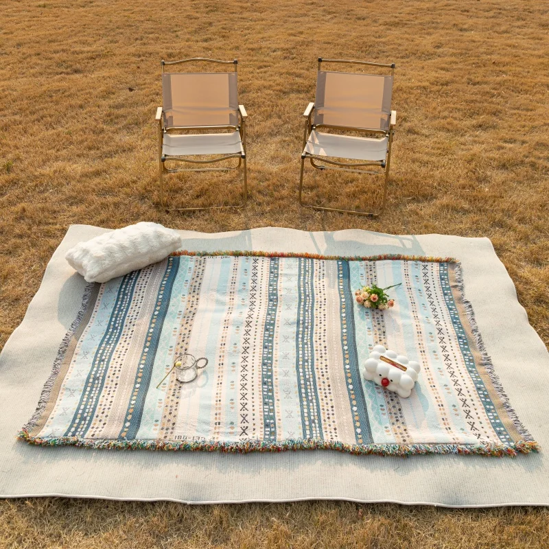 Outdoor Camping Carpet Picnic Mat Beach Decorative Blanket Travel Picnic Mat Leisure Mattress Sofa Cover Tassel Linen Fabric
Outdoor Camping Carpet Picnic Mat Beach Decorative Blanket Travel Picnic Mat Leisure Mattress Sofa Cover Tassel Linen Fabric