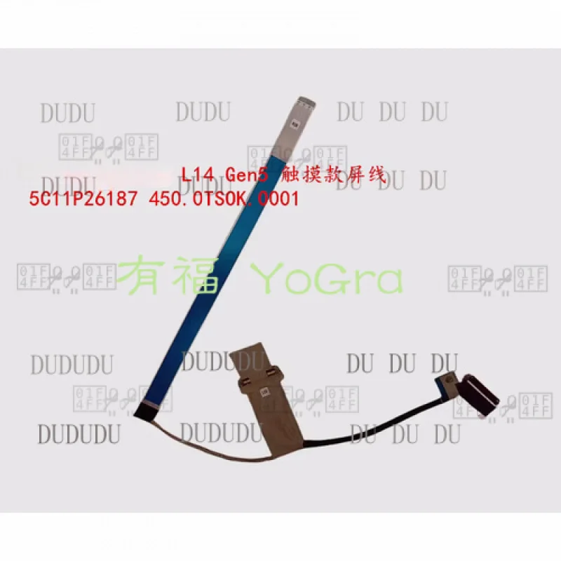DDD Original for LENOVO Thinkpad L14 Gen5 TOUCH EDP CABLE 450.0TS0K.0001 5C11P26187
DDD Original for LENOVO Thinkpad L14 Gen5 TOUCH EDP CABLE 450.0TS0K.0001 5C11P26187
