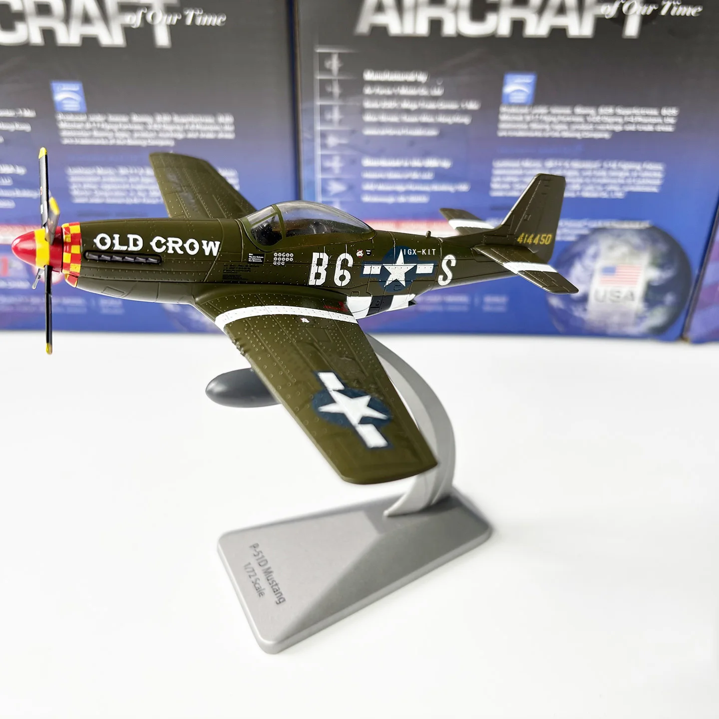 1/72 Scale WWII U.S. P51D Mustang Fighter Plane P-51D Green Diecast Finished Military Plane Model Toy Collection Ornament Gift
1/72 Scale WWII U.S. P51D Mustang Fighter Plane P-51D Green Diecast Finished Military Plane Model Toy Collection Ornament Gift