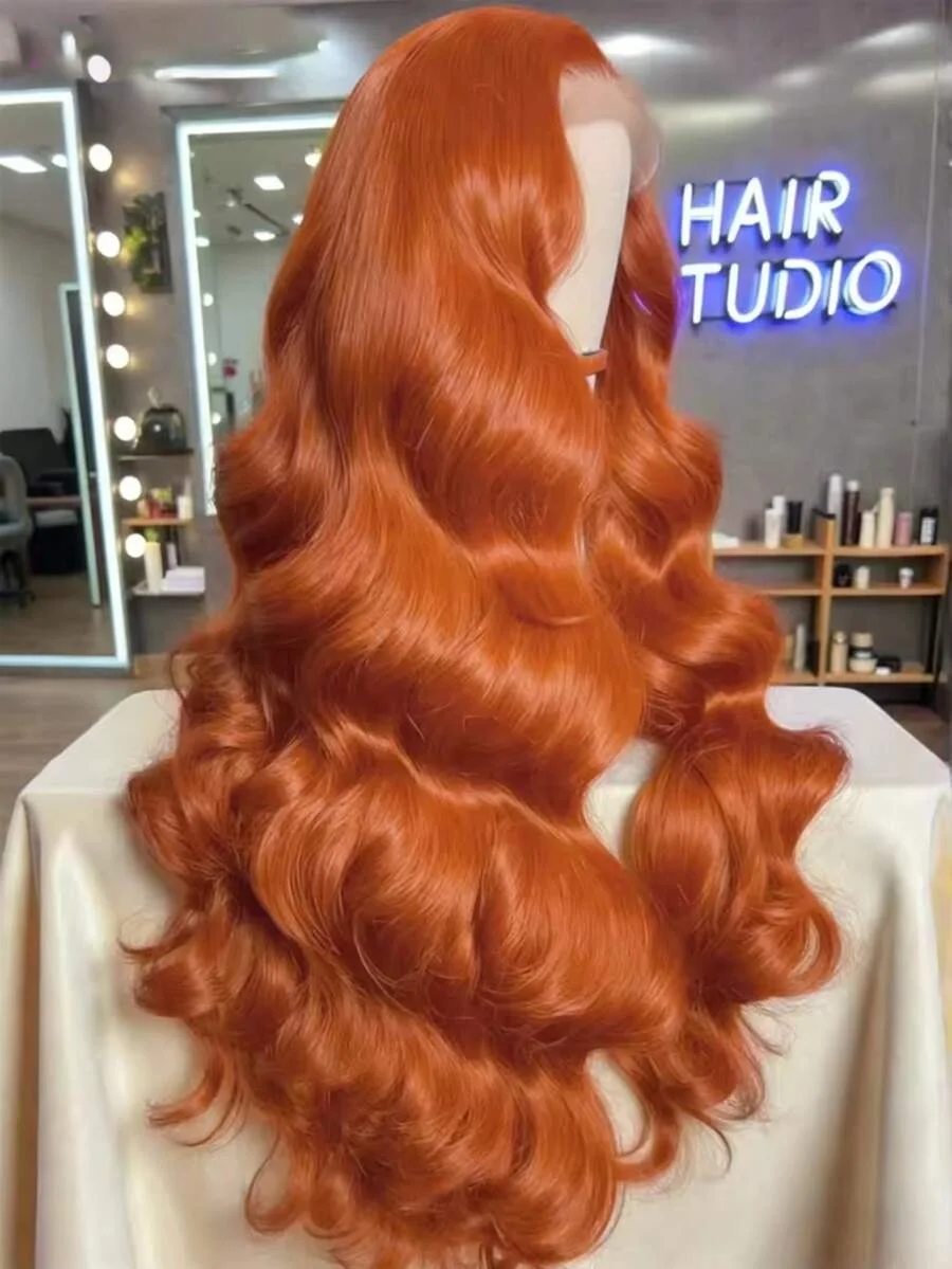 Ginger Orange Body Wave Wigs Human Hair 210% Density 13x6 Lace Front Human Hair Wigs 350 Colored Human Hair Wig Pre Plucked
Ginger Orange Body Wave Wigs Human Hair 210% Density 13x6 Lace Front Human Hair Wigs 350 Colored Human Hair Wig Pre Plucked